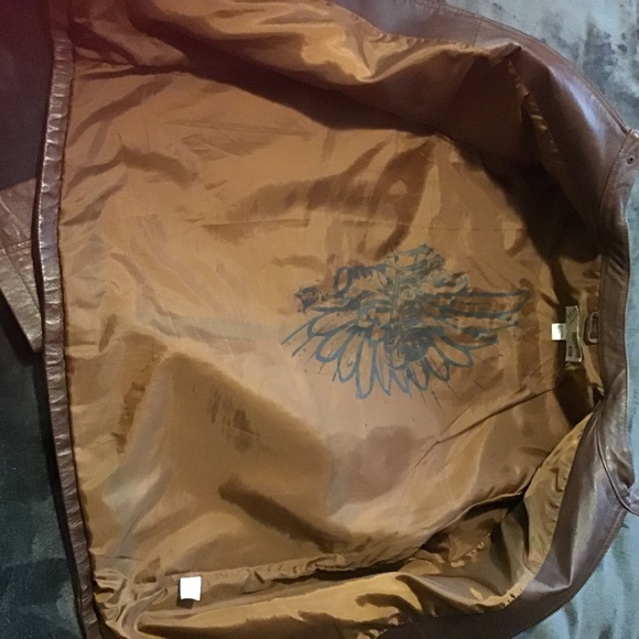 O’Neill men’s leather jacket - Picture 4 of 5